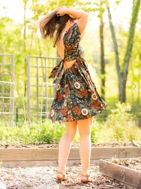 Simka Sol Fruit Queen Tieback Dress